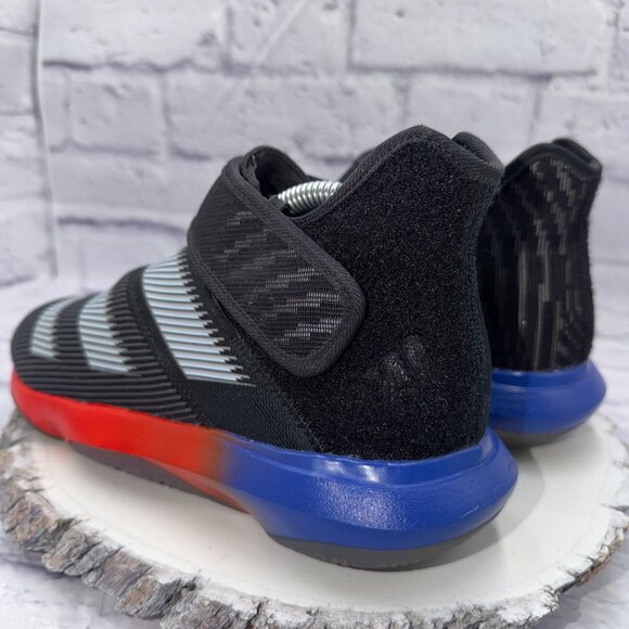 adidas Harden B/E 3 Boys Size 6.5 Black Red Blue Basketball Shoes Sneakers EUC - Picture 6 of 15